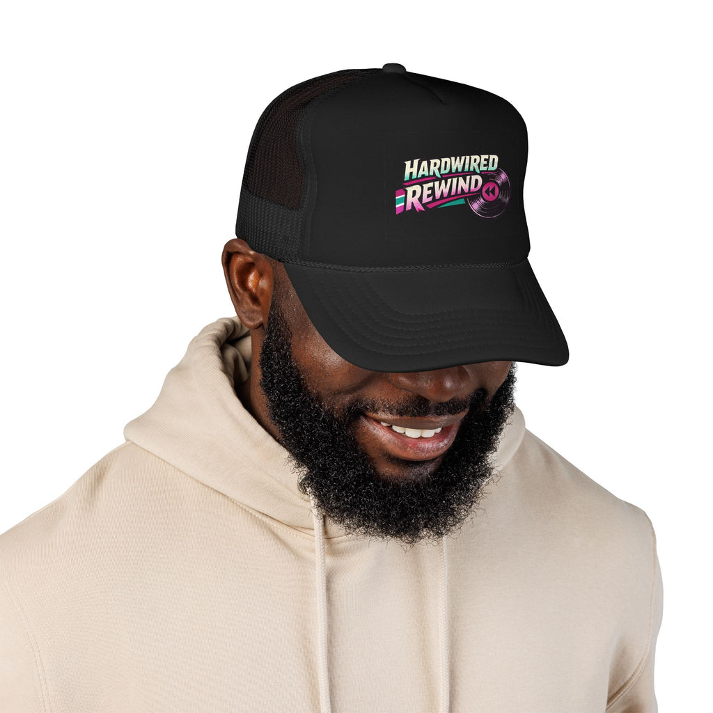Hardwired Rewind Trucker Hat — Classic Rock Radio