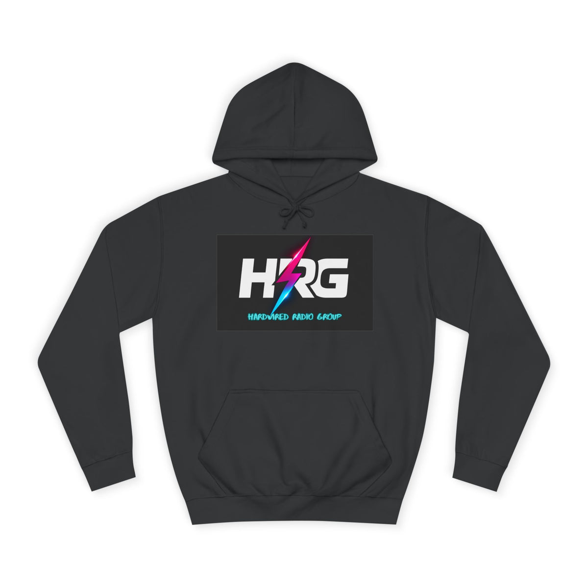 HRG Neon Lightning Hoodie — Hardwired Radio Group Pullover