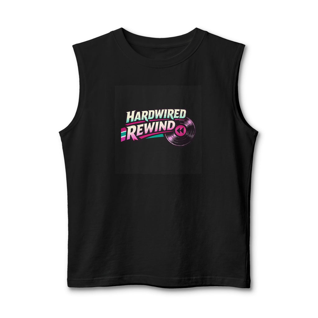 Hardwired Rewind Muscle Tank — Classic Rock Radio Tank Top