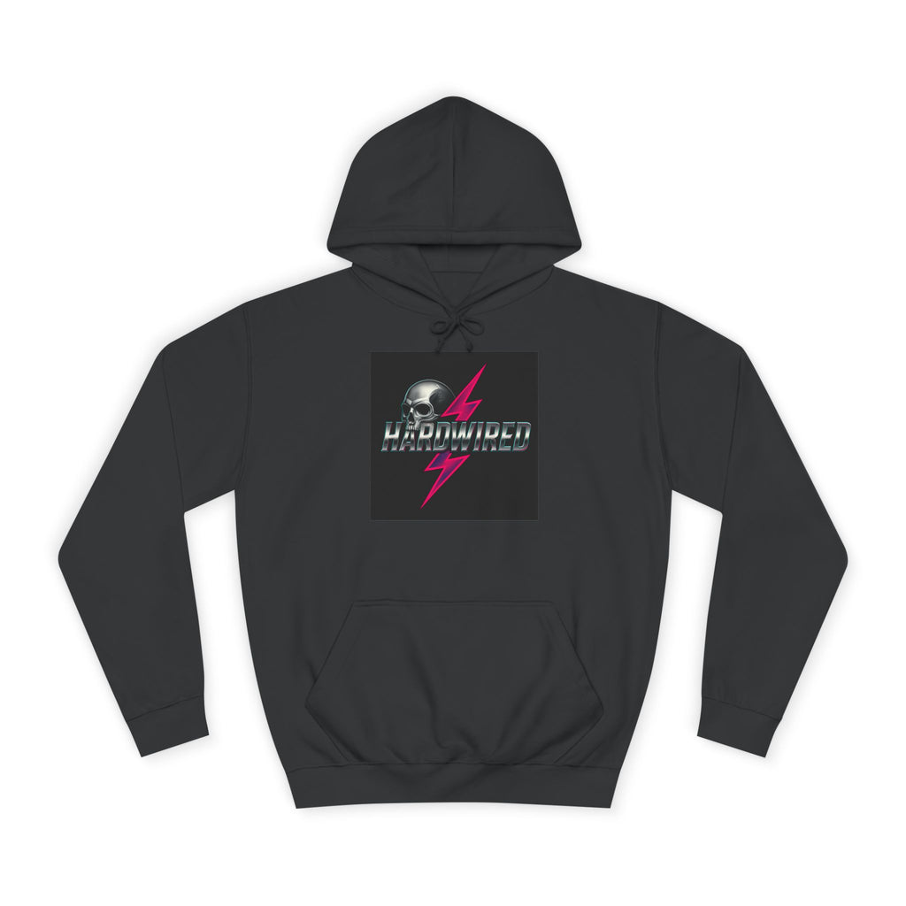Hardwired Rock Skull Lightning Hoodie — Rock Radio Pullover