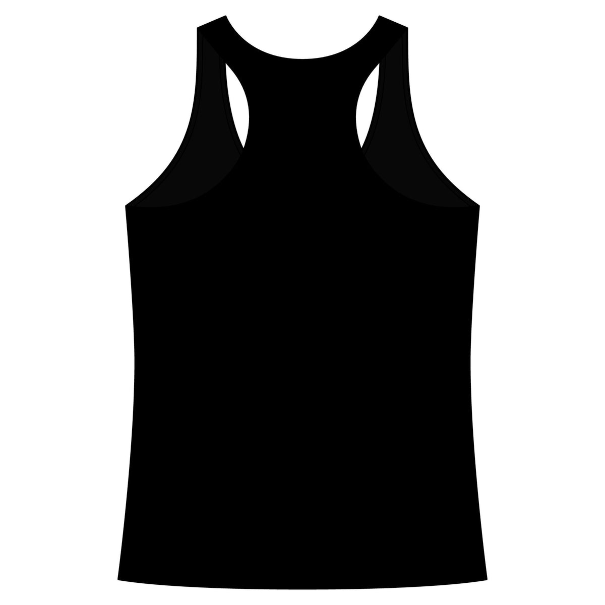 Racerback Tank — Hardwired Hits Neon DJ Music Logo Women's Tank Top